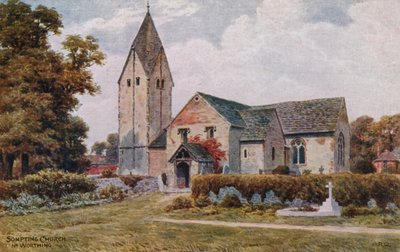 Chiesa di Sompting vicino a Worthing da Alfred Robert Quinton