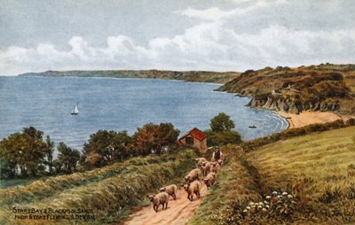Start Bay e Blackpool Sands, da Stoke Fleming, S Devon da Alfred Robert Quinton