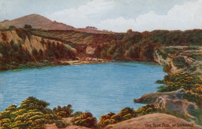 La Piscina Blu, vicino a Swanage da Alfred Robert Quinton
