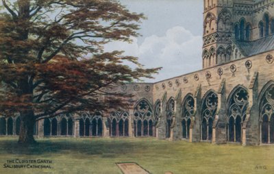 Il chiostro, Cattedrale di Salisbury da Alfred Robert Quinton