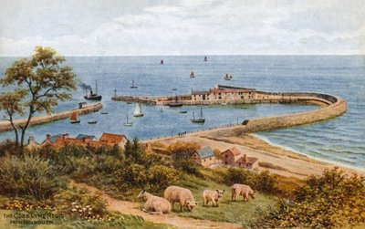 Il Cobb, Lyme Regis, da Holmbush da Alfred Robert Quinton