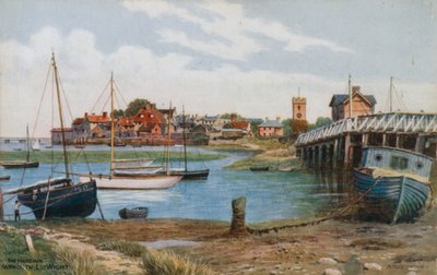 Il Porto, Yarmouth, Isola di Wight da Alfred Robert Quinton