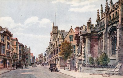 The High, dalla Chiesa di Santa Maria, Oxford da Alfred Robert Quinton