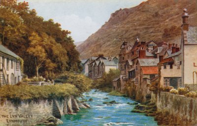 La Valle del Lyn, Lynmouth da Alfred Robert Quinton