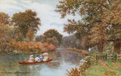 Il Medway vicino a Maidstone da Alfred Robert Quinton