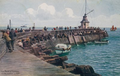 Il molo e le cabine, Gorleston-on-Sea da Alfred Robert Quinton