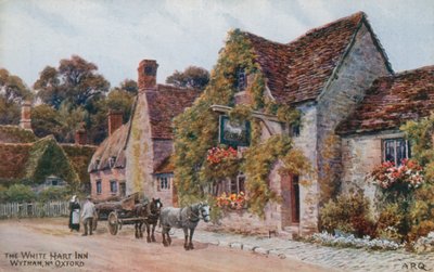 The White Hart Inn, Wytham vicino a Oxford da Alfred Robert Quinton