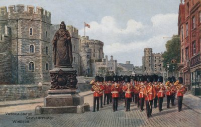 Statua di Vittoria, Castle Approach, Windsor da Alfred Robert Quinton
