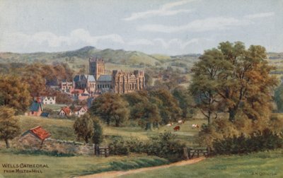 Cattedrale di Wells, da Milton Hill da Alfred Robert Quinton