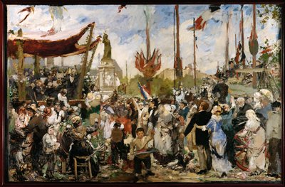 Il 14 luglio 1880 (schizzo a olio) da Alfred Roll