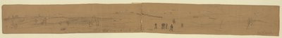 Opere ribelli sulle alture di Centerville da Alfred Rudolph Waud