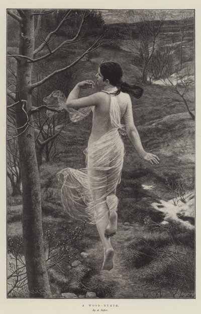 Una Ninfa del Bosco da Alfred Seifert