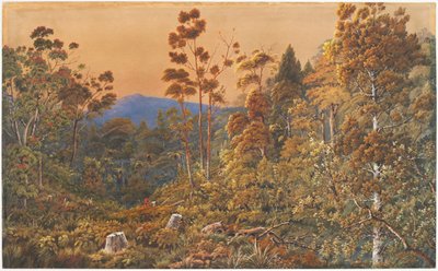 Una sera dorata, Isola di Waiheke da Alfred Sharpe