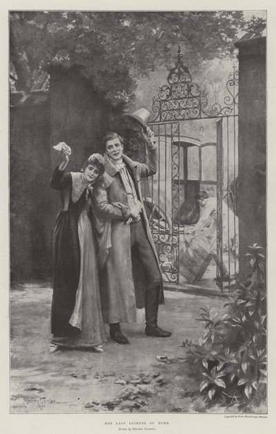 Il suo ultimo sguardo alla casa da Alfred Sheldon Williams