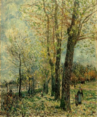 A. Sisley, Paesaggio nei dintorni di Moret da Alfred Sisley