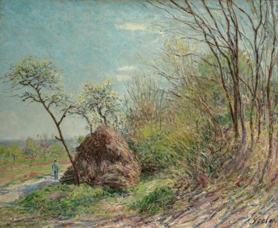 Al margine della foresta-Les Sablons da Alfred Sisley