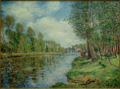 Sponde del Loing da Alfred Sisley
