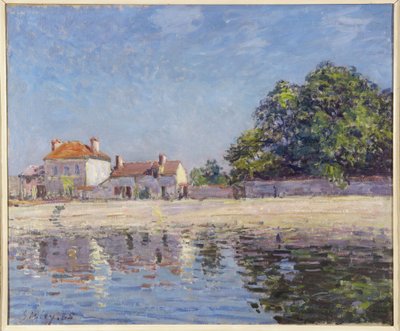 Rive del Loing, Saint-Mammes da Alfred Sisley