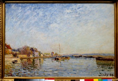 Canal du Loing Dipinto di Alfred Sisley da Alfred Sisley
