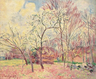 Primo giorno di primavera a Moret da Alfred Sisley