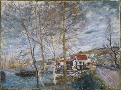Inondazione a Moret, 1879 da Alfred Sisley