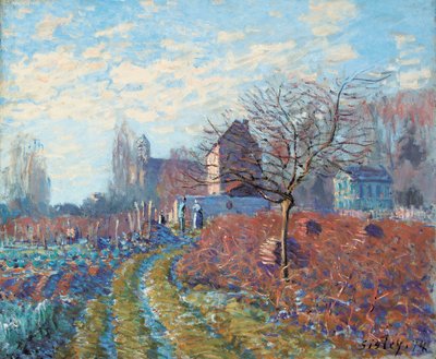 Gelee Blanche - Estate di San Martino, 1874 da Alfred Sisley