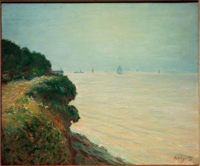 La baia di Langland da Alfred Sisley