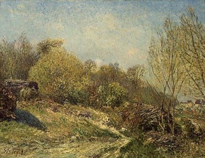 Paesaggio da Alfred Sisley