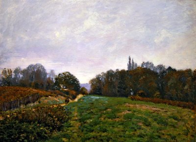 Paesaggio a Louveciennes da Alfred Sisley