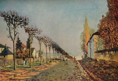 Le chemin de la Machine, 1873, 1929 da Alfred Sisley
