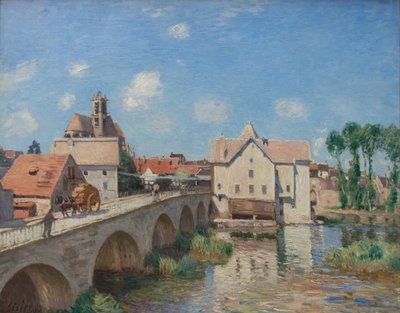 Ponte Moret da Alfred Sisley