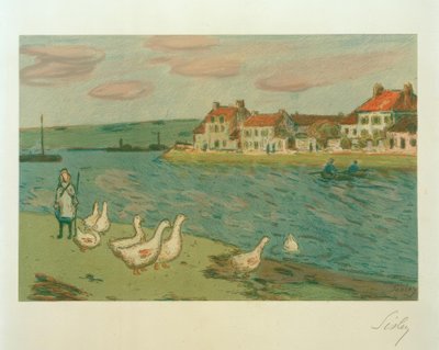 Le oche da Alfred Sisley