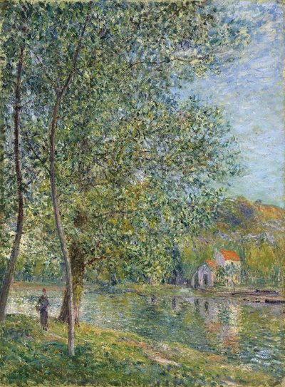 Mattina vicino al Loing, 1879 da Alfred Sisley