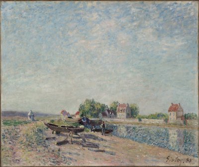 Saint-Mammès, canale di Loing da Alfred Sisley