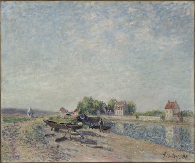 Saint-Mammès, canale di Loing da Alfred Sisley