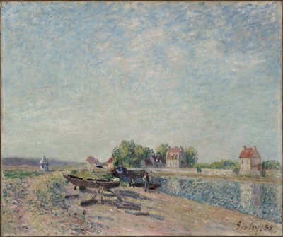 Saint-Mammès, Canale di Loing da Alfred Sisley