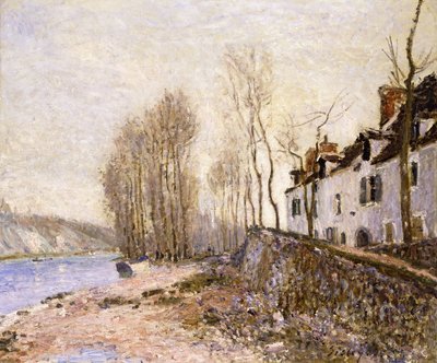 Saint Mammes, la Croix-Blanche da Alfred Sisley