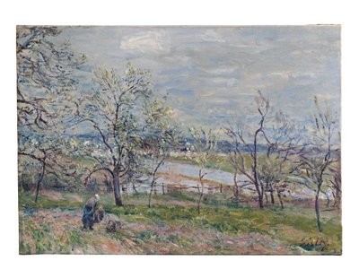 Primavera a Veneux-Nadon da Alfred Sisley