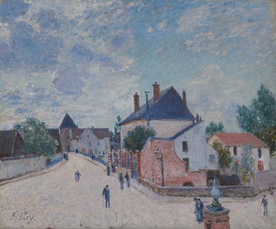 Strada a Moret, c.1890 da Alfred Sisley