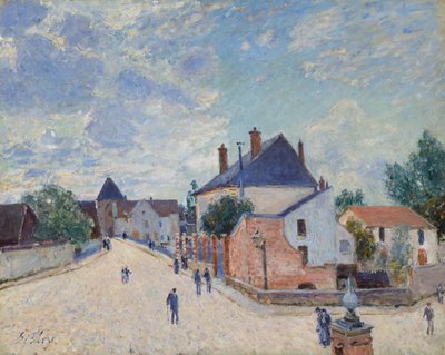 Strada a Moret, c. 1890 da Alfred Sisley