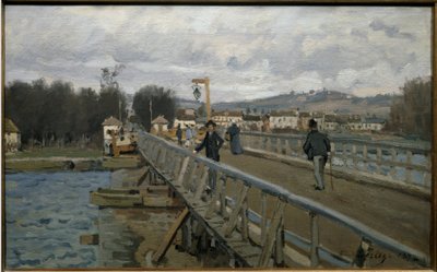 Il ponte di Argenteuil da Alfred Sisley