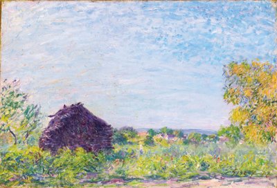 Il pagliaio, 1877 da Alfred Sisley