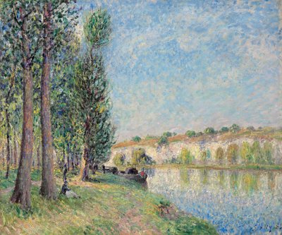 Il Loing a Moret, 1885 da Alfred Sisley