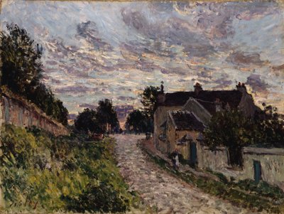 Il Sentiero per Louveciennes da Alfred Sisley