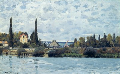 La Senna a Bougival, 1873 da Alfred Sisley