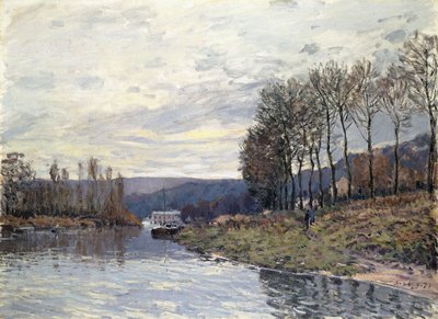 La Senna a Bougival, 1873 da Alfred Sisley