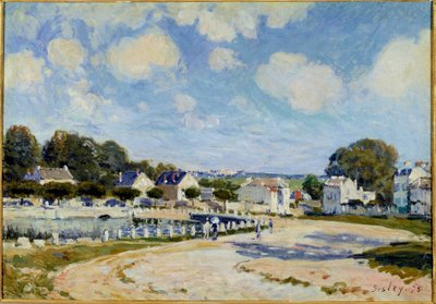 Il luogo di abbeveraggio a Marly-le-Roi da Alfred Sisley