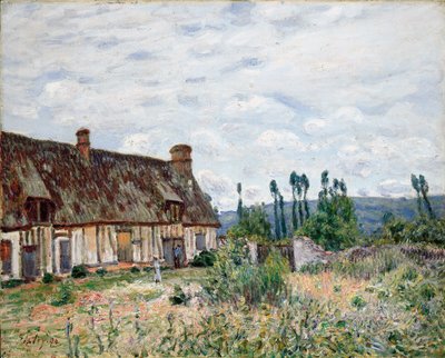 Il cottage abbandonato, 1894 da Alfred Sisley