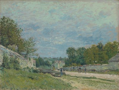 Strada di Versailles da Alfred Sisley