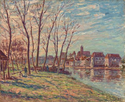 Veduta di Moret da Alfred Sisley